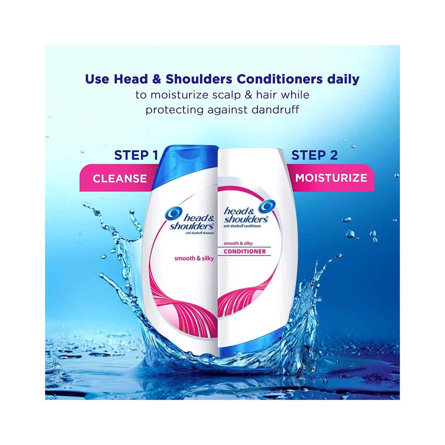 Head & Shoulders Smooth & Silky Anti Dandruff Shampoo (72ml)