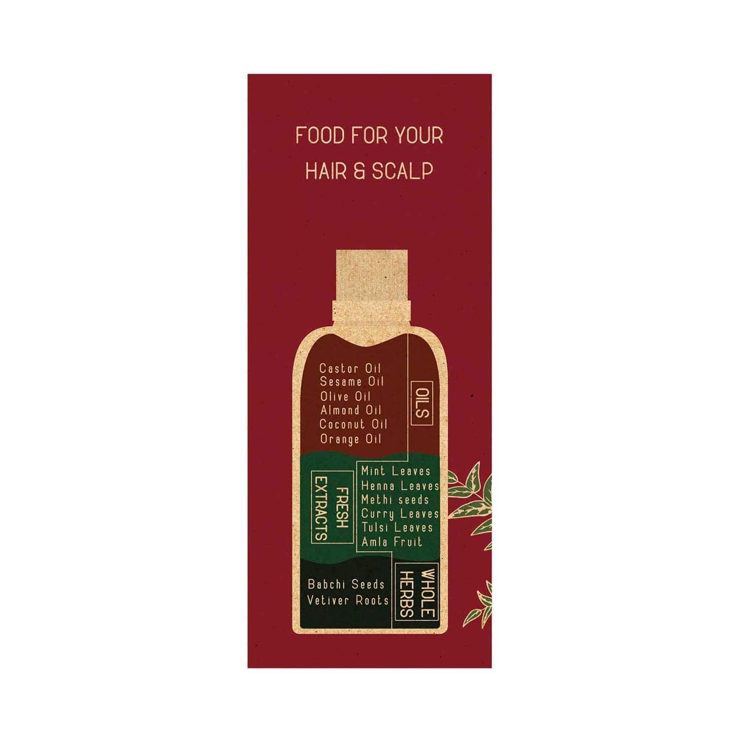 Herbal Me Cassamla Organic Hair Oil (100ml)