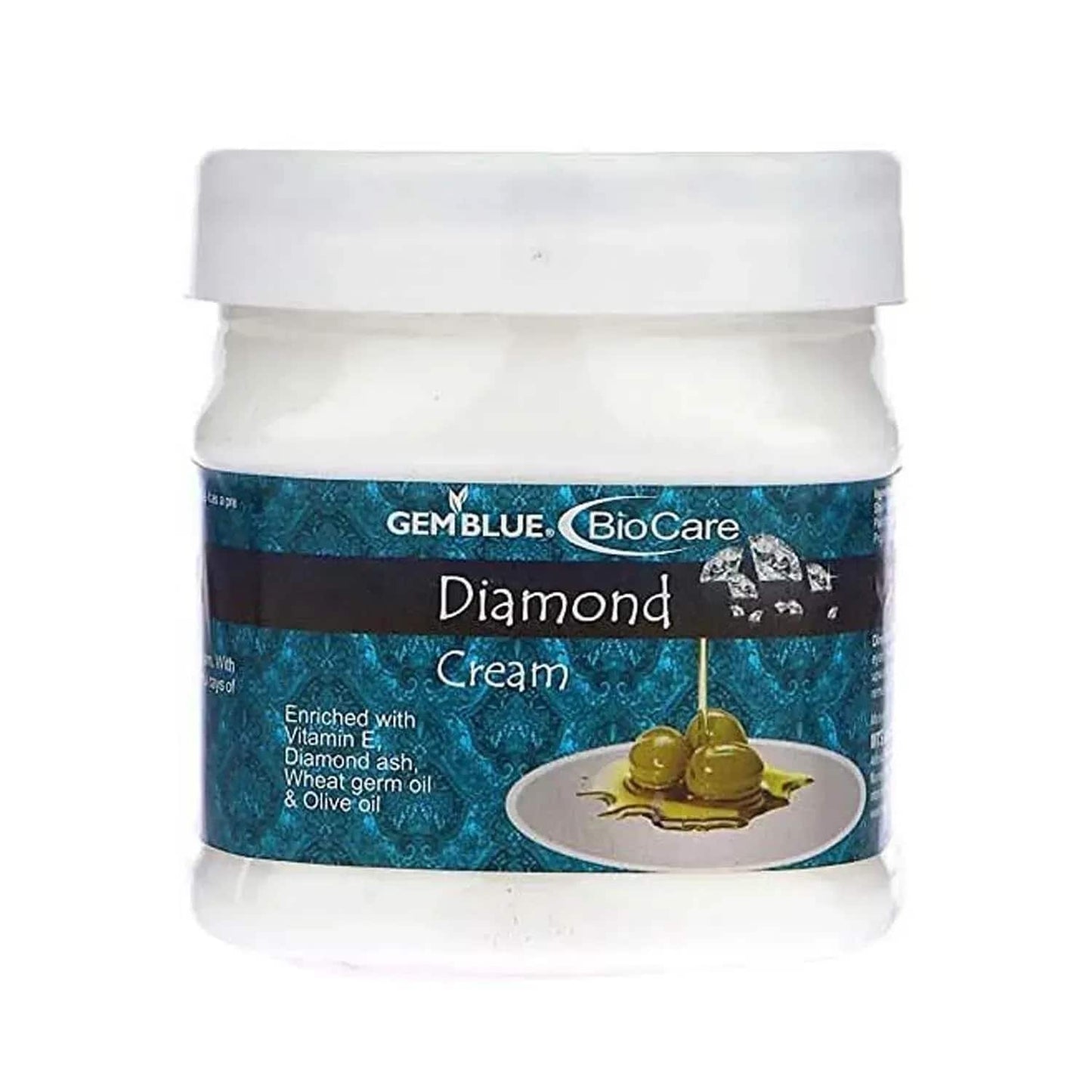 Gemblue Biocare Diamond Face And Body Cream - (500ml)