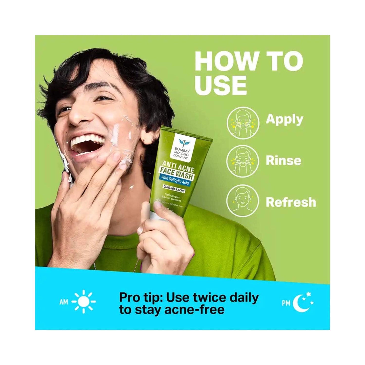 Bombay Shaving Company Anti Acne Facewash (150 g)