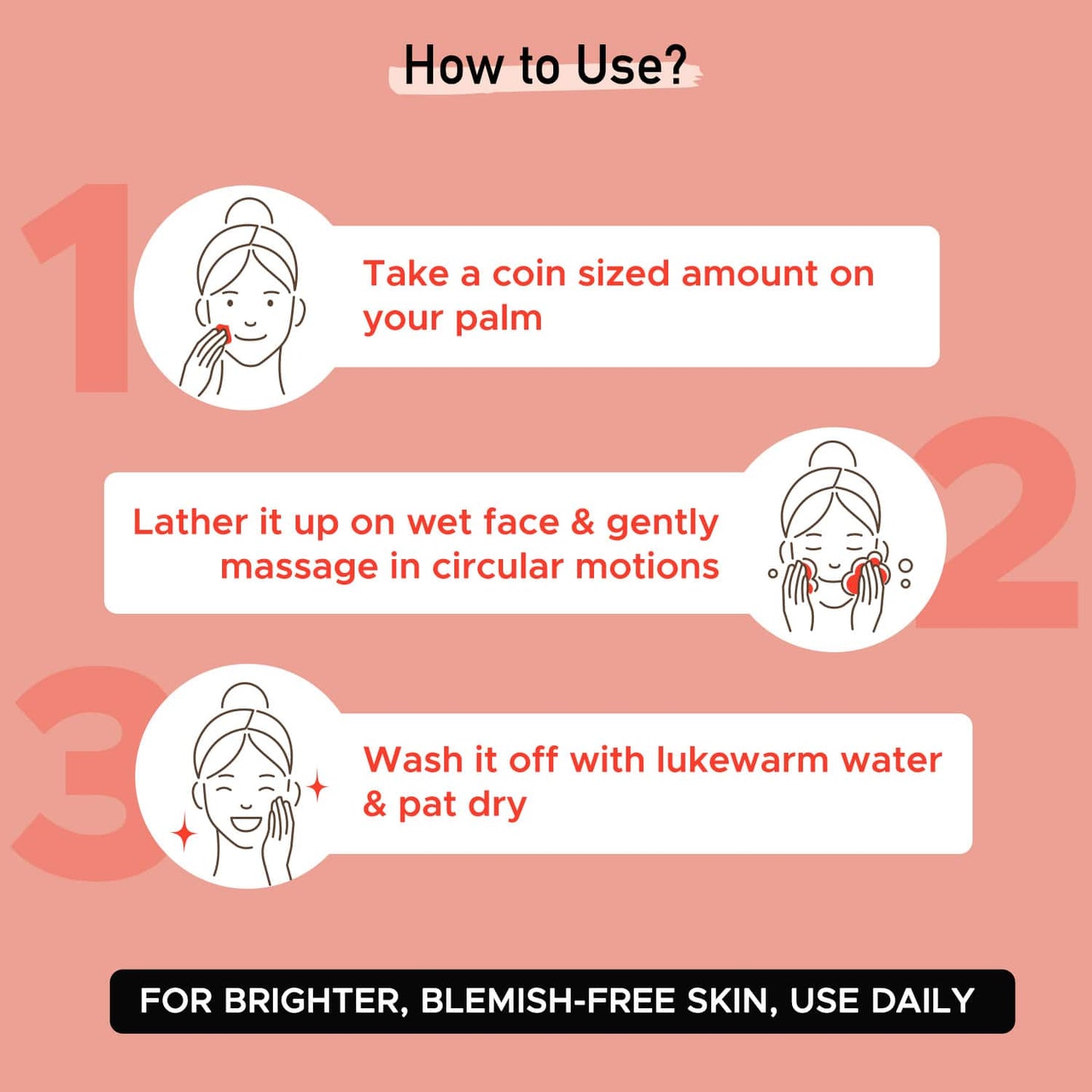 Pure Sense Papaya Punch Face Wash (100 ml)