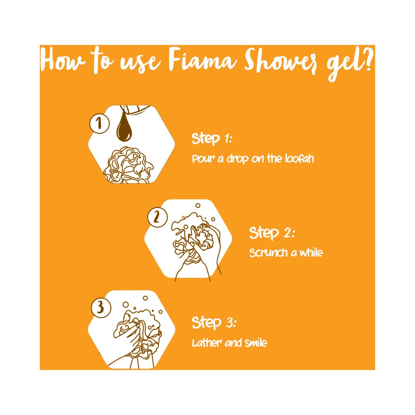 Fiama Peach & Avocado Moisturised Skin Shower Gel With Skin Conditioners (500ml)