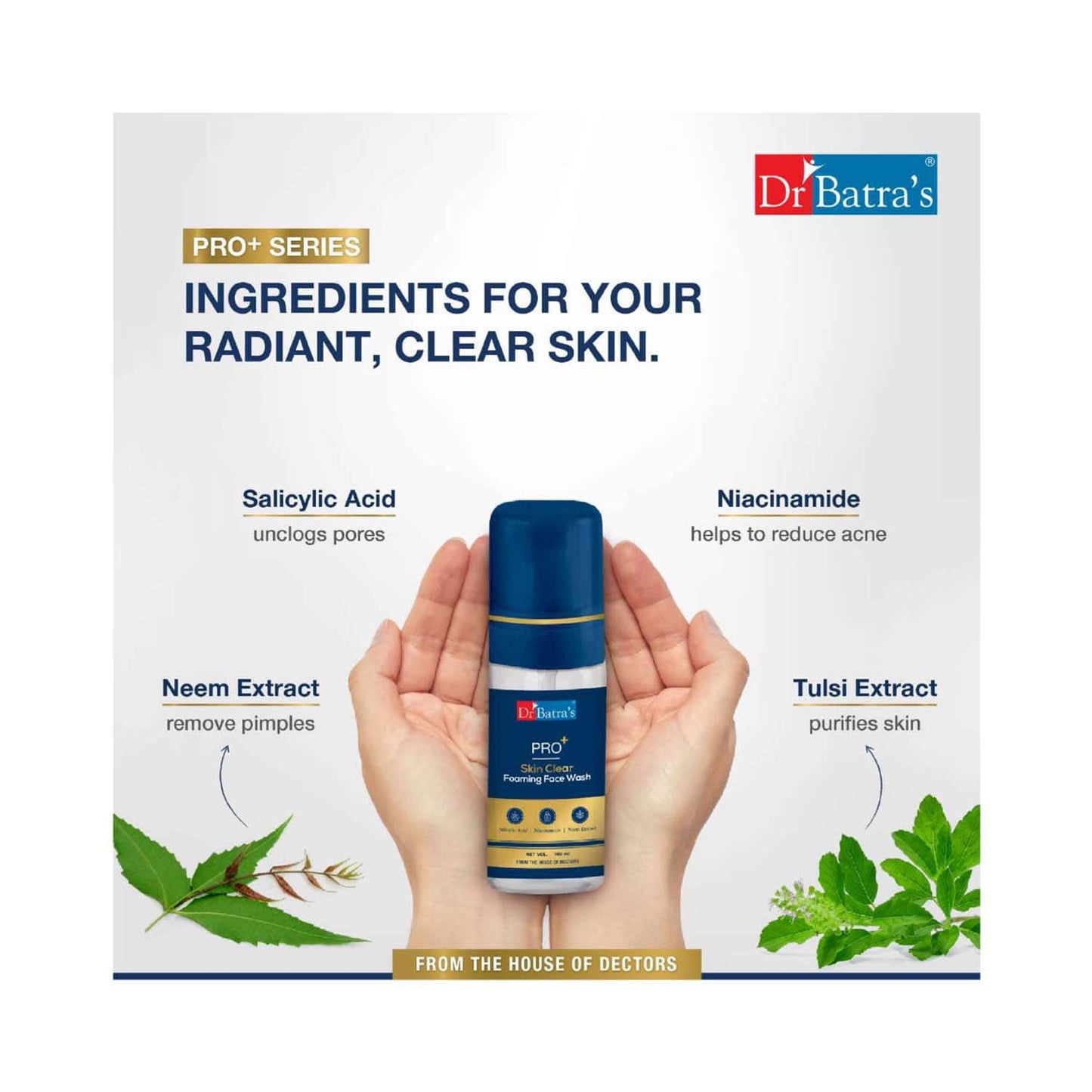 Dr Batra's Pro Skin Clear Foaming Face Wash (100ml)