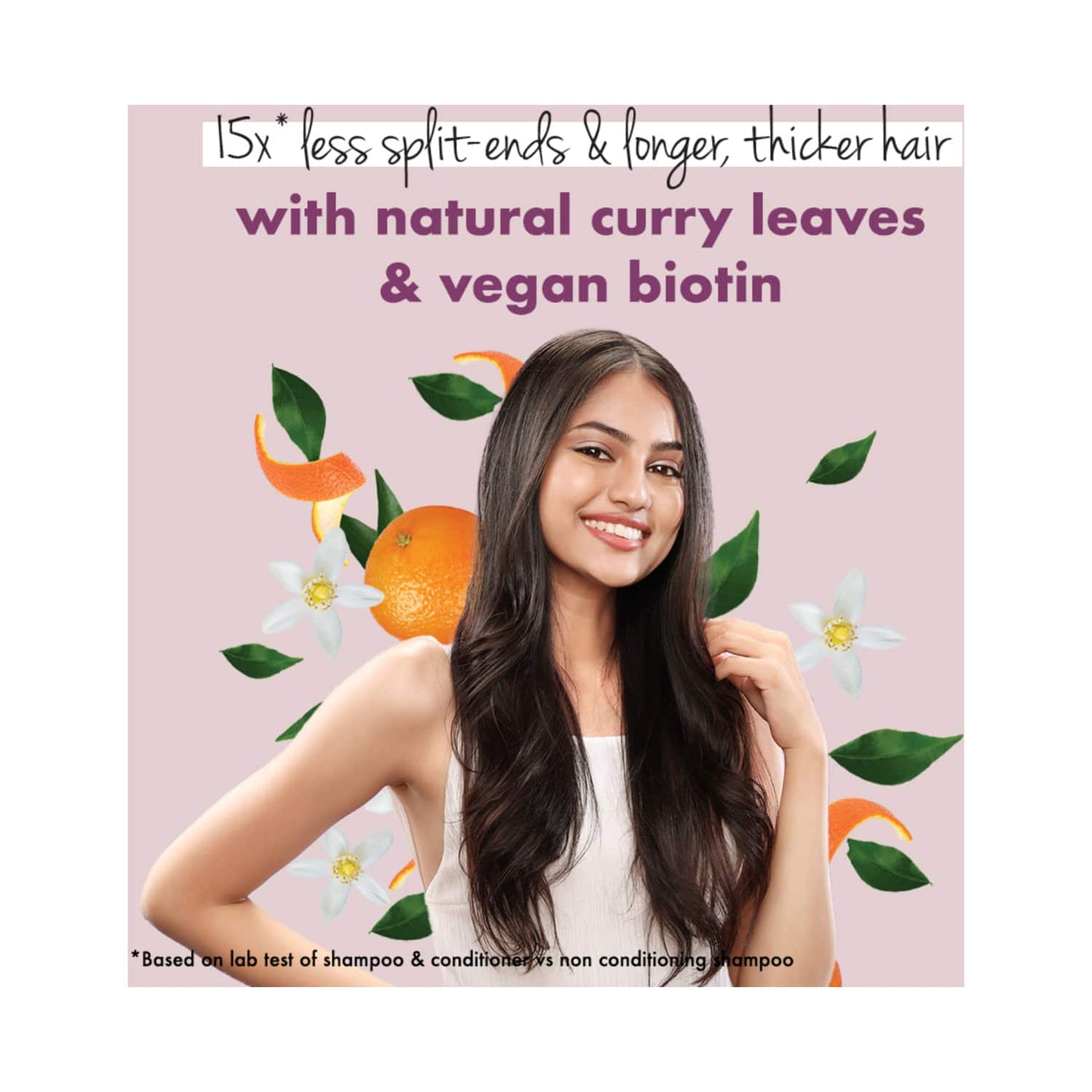 Love Beauty & Planet Curry Leaves & Biotin Sulpate Free Shampoo for Length and Strength (400 ml)