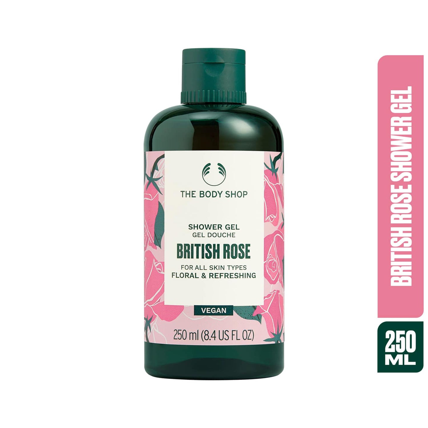 The Body Shop British Rose Shower Gel (250ml)