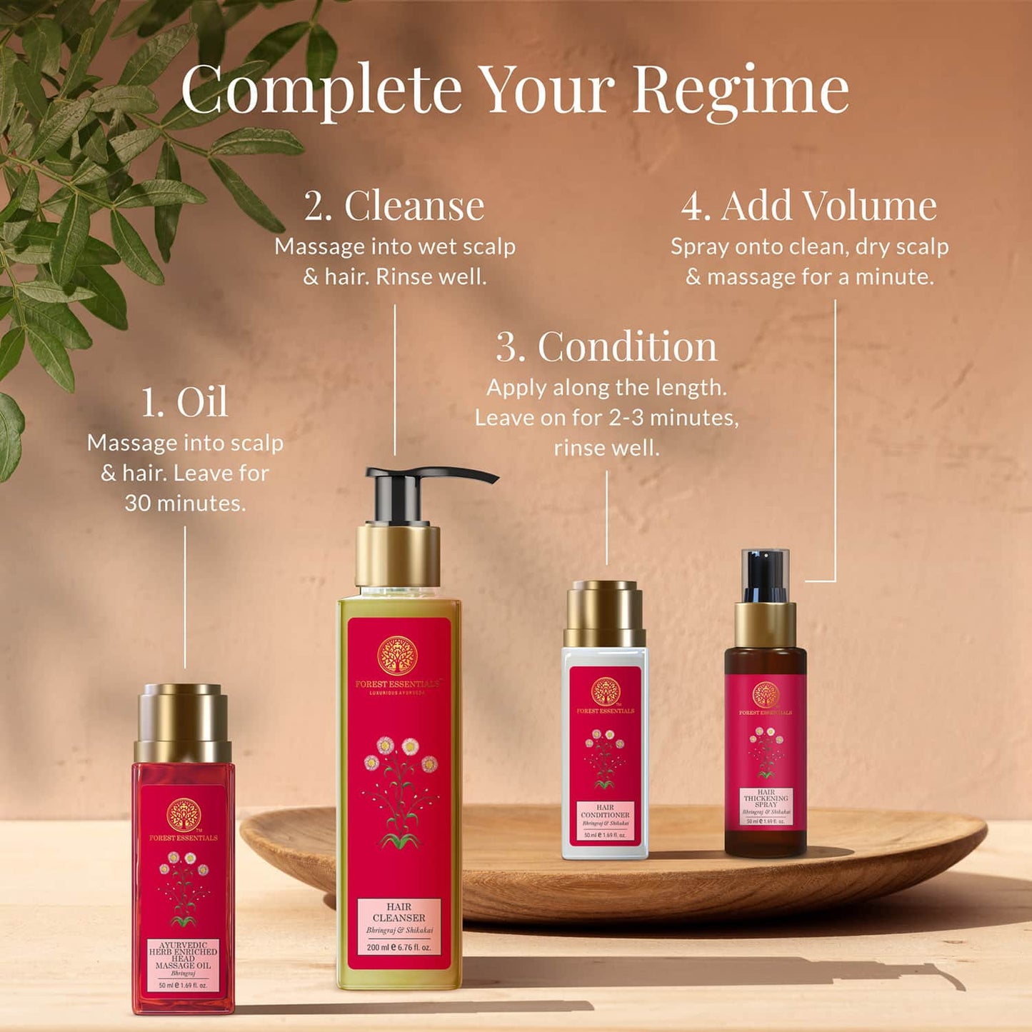 Forest Essentials Bhringraj & Shikakai Hair Cleanser Shampoo (200ml)