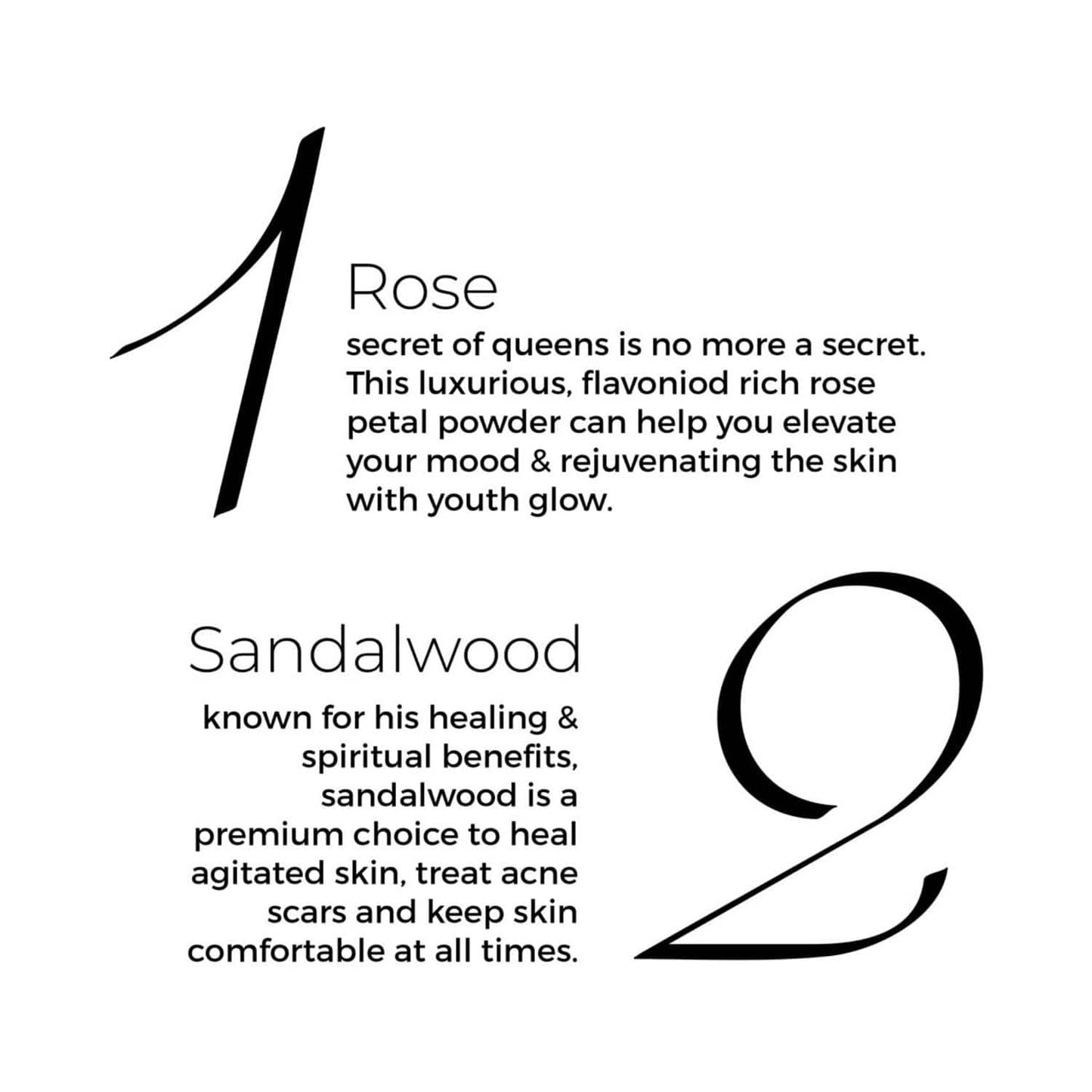 Brillare Rose Powder Face Wash For Well Hydrated Younger Looking Skin (30g)