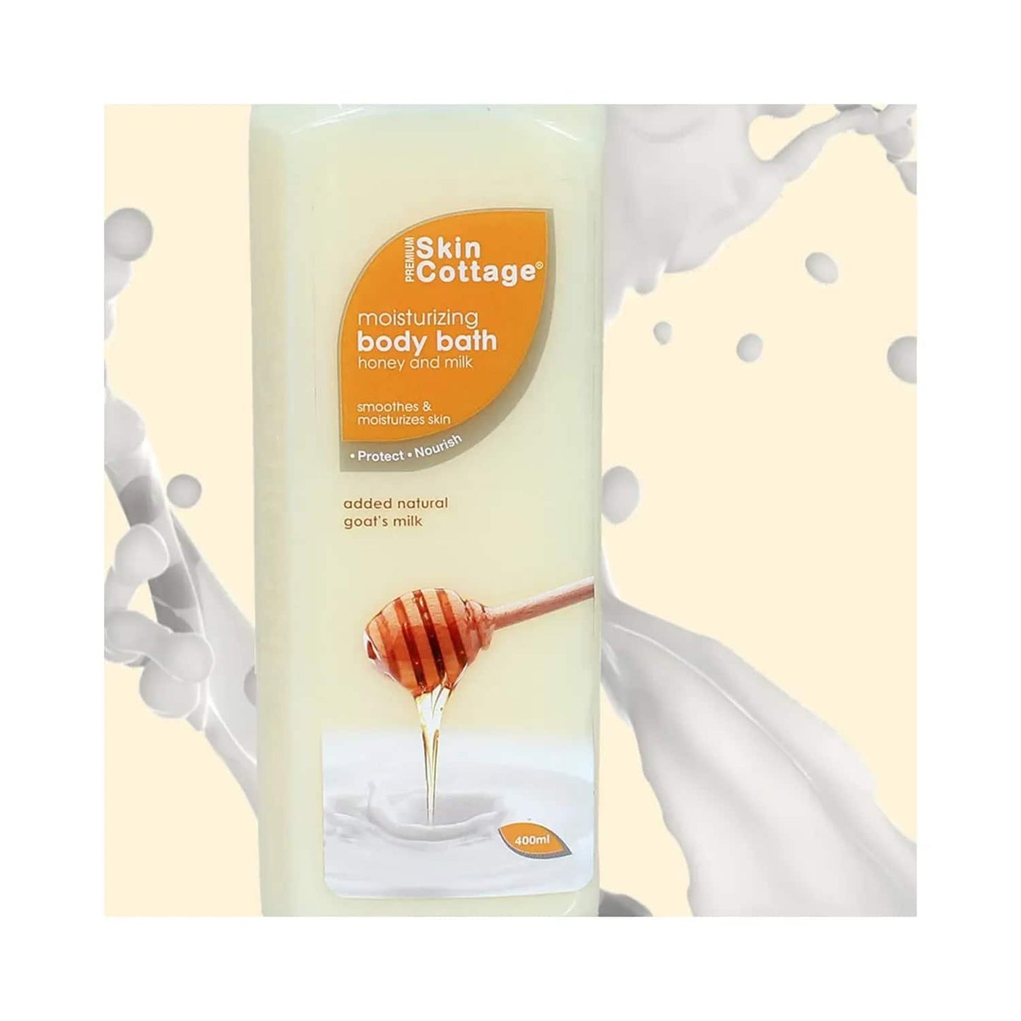SKIN COTTAGE Moisturizing Honey & Milk Body Bath (400ml)