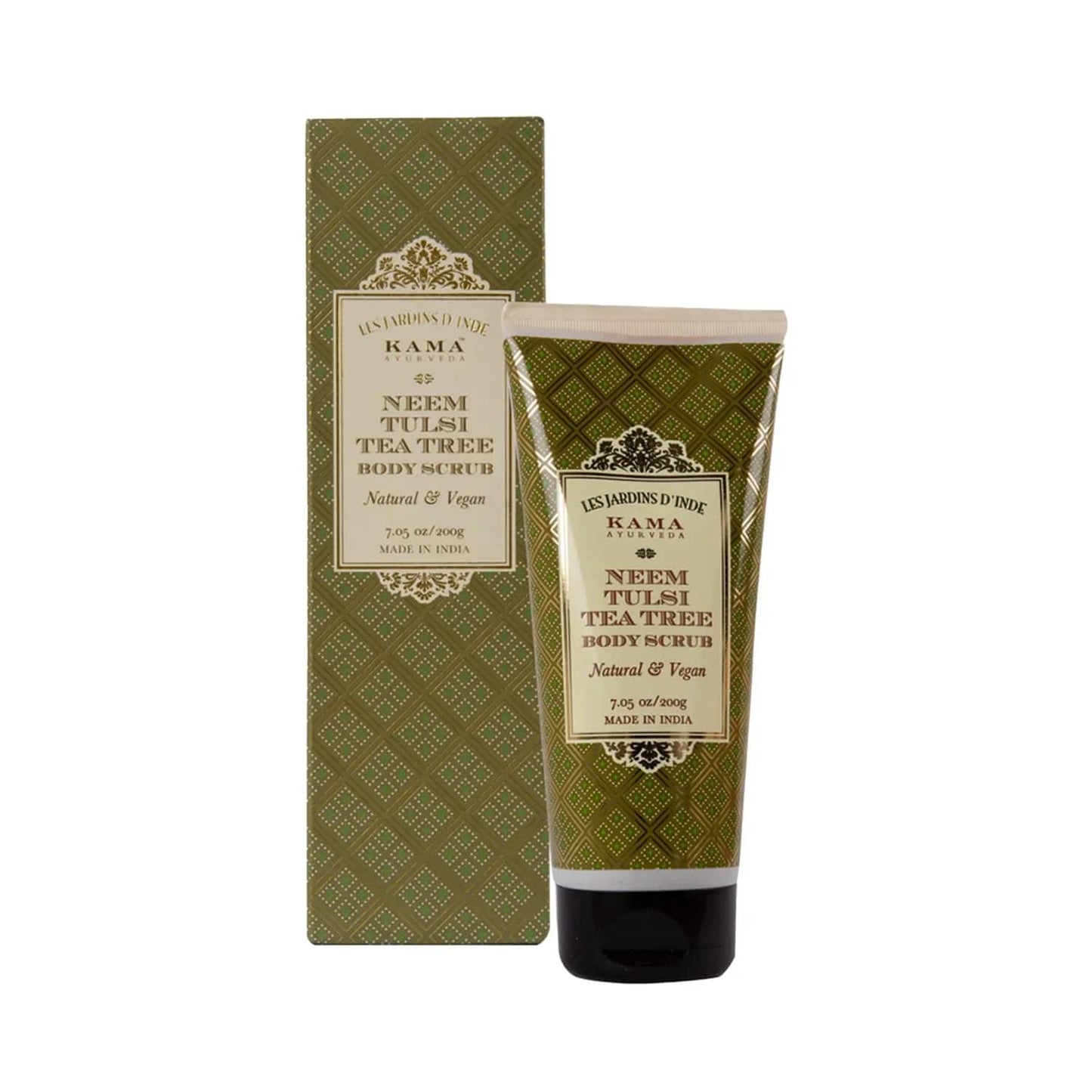 Kama Ayurveda Neem Tulsi Tea Tree Body Scrub (200g)