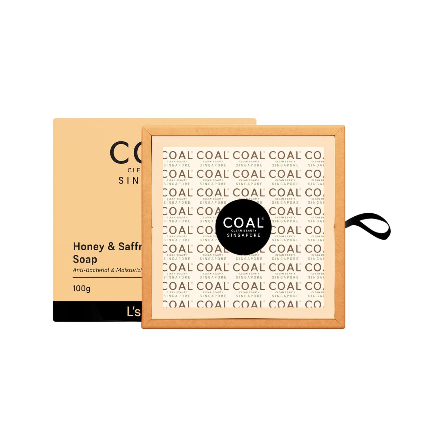 COAL CLEAN BEAUTY Honey & Saffron Soap (100g)