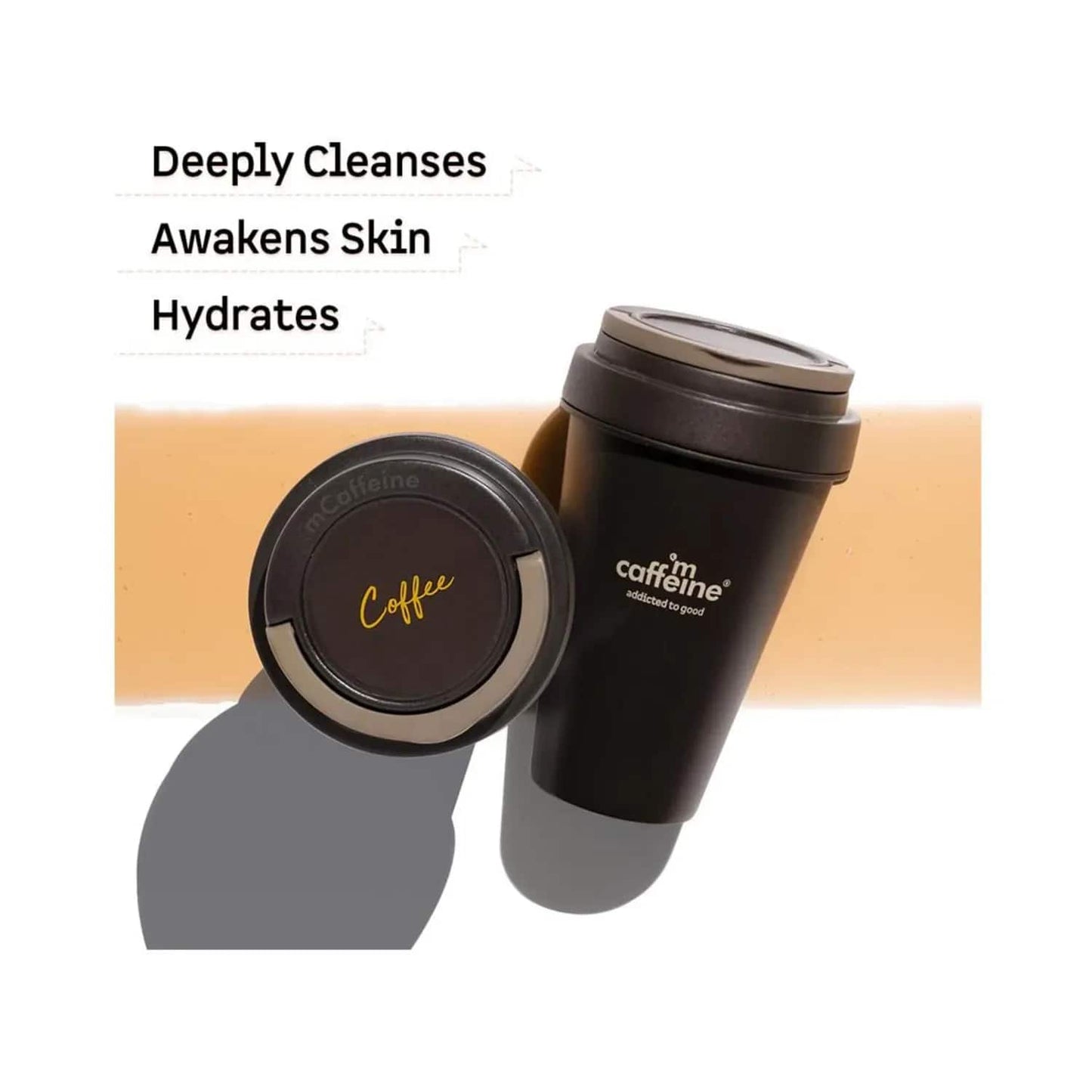 mCaffeine Naked & Raw Coffee Body Wash - (300ml)