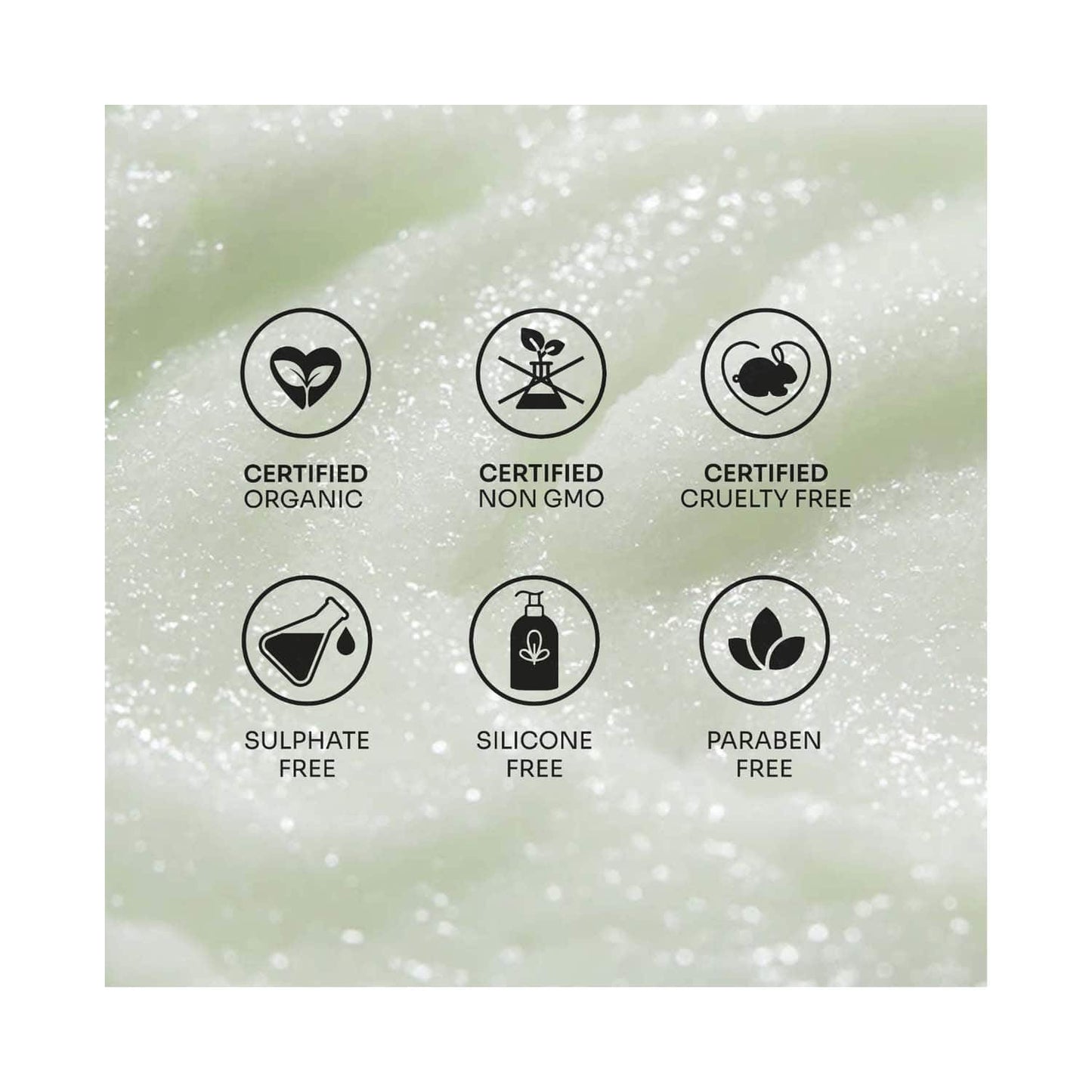 Mintree Certified Organic Melon Sugar Scrub For Exfoliates & Brightens Skin, Removes Tan (150g)