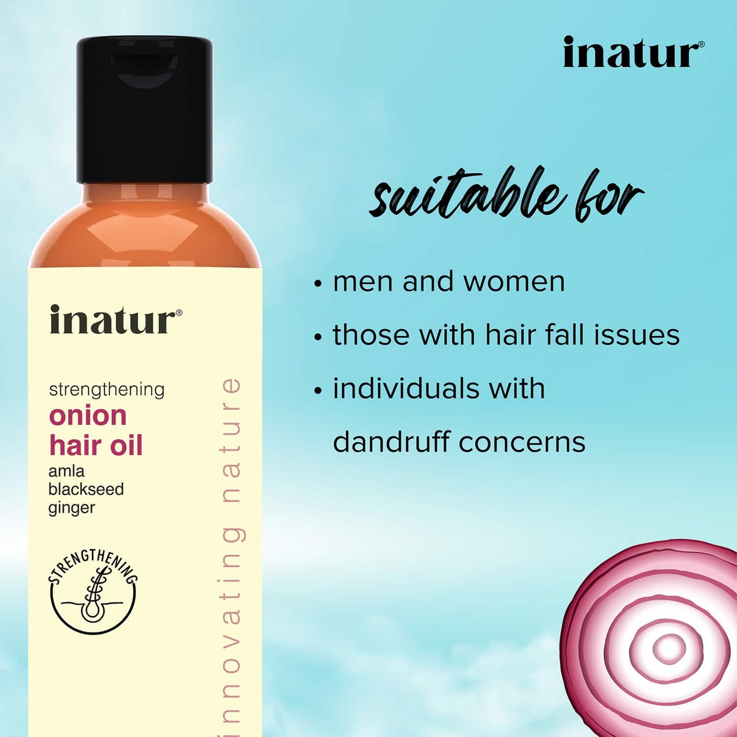 Inatur Onion Hair Oil (100ml)