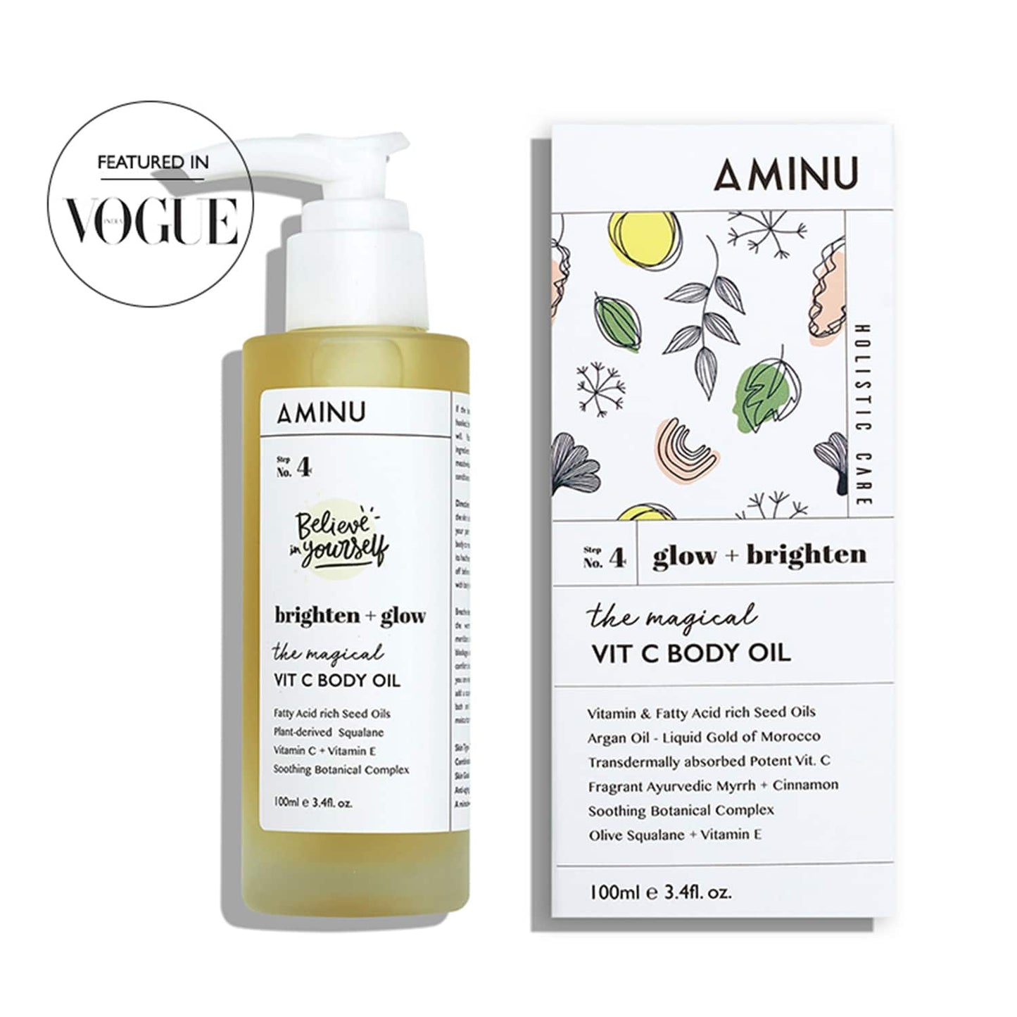 Aminu The Magical Vit C Body Oil - (100ml)