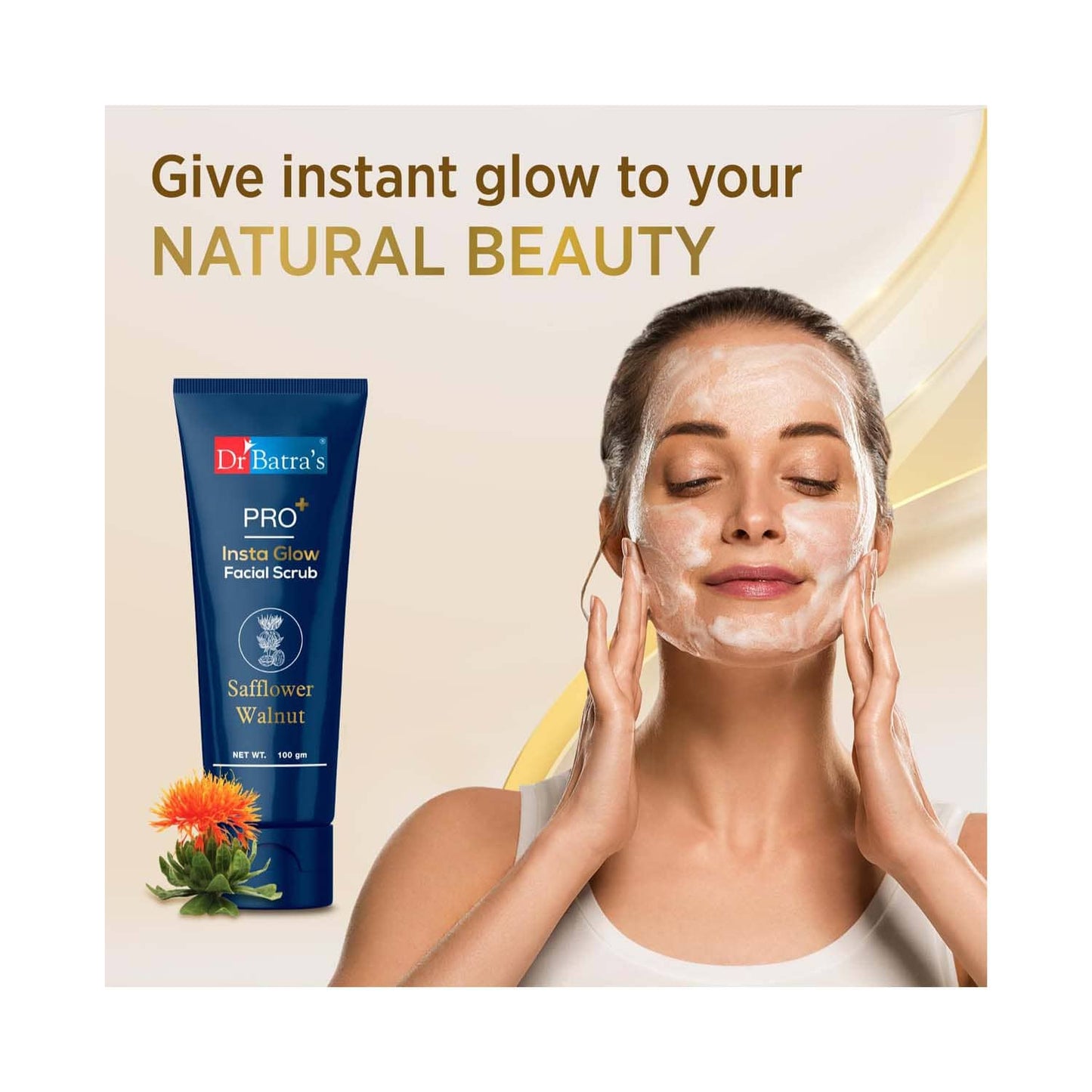 Dr Batra's Pro Insta Glow Facial Scrub (100g)
